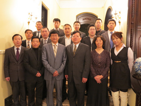 駐拉脫維亞使館與在拉華僑華人聯合會代表座談